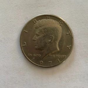 Half dollar coin currency